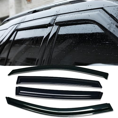 Window Visors Rain Guards for 2016 (4 Count)