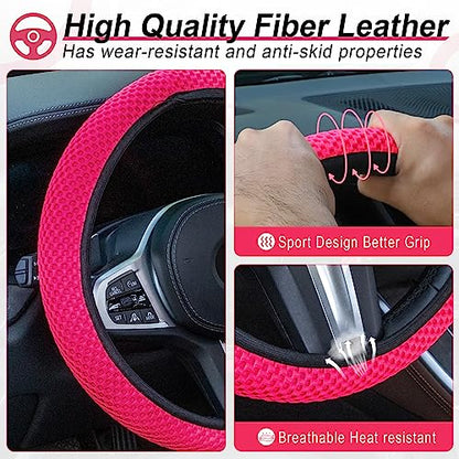 Elastic Stretch Steering Wheel Cover