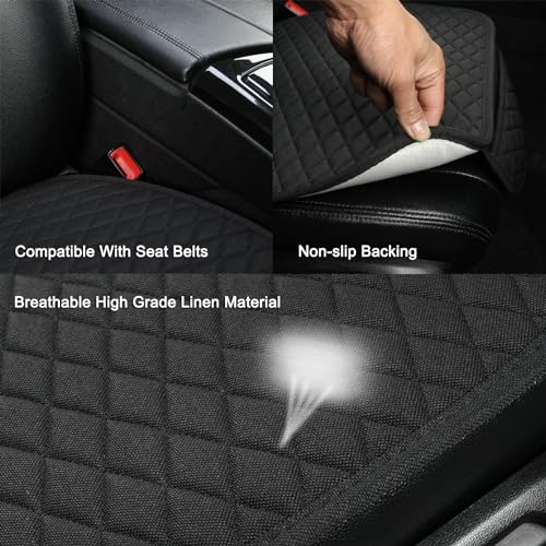 Linen Car Seat Covers (2 Count)