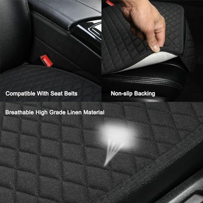 Linen Car Seat Covers (2 Count)