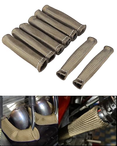 Titanium Spark Plug Wire Heat Shield Boots