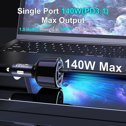 300W USB C Car Charger