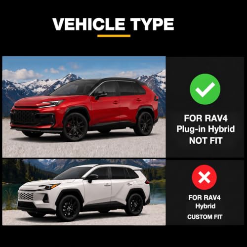 TPE Floor Mats Set for Toyota RAV4 PHEV 2026