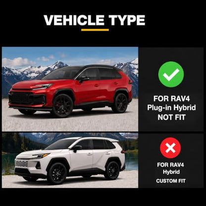 TPE Floor Mats Set for Toyota RAV4 PHEV 2026