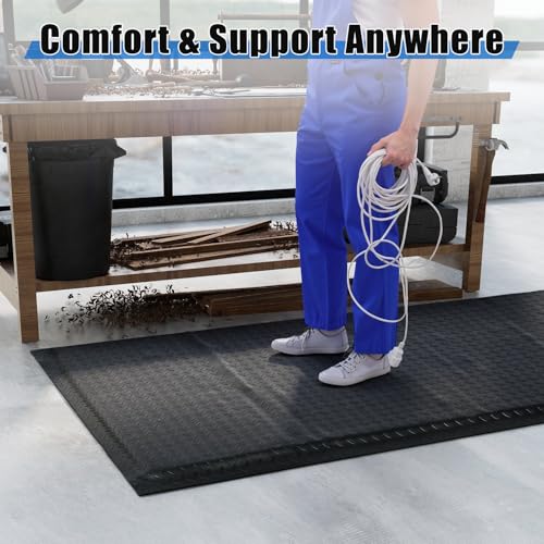 3' x 7' Anti Fatigue Mats Industrial Extra Thick 15