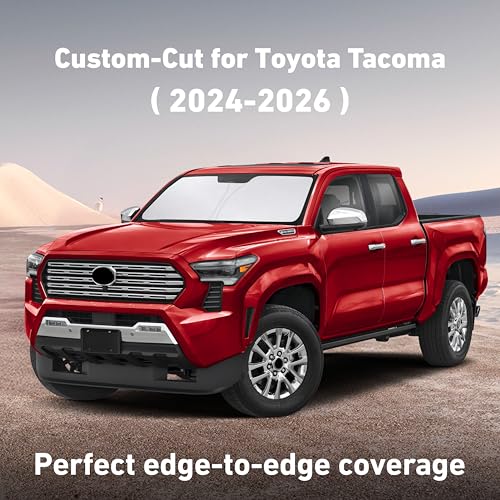 Windshield Sunshade Compatible for Toyota Tacoma 2024 2025 2026