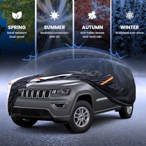 Multi Layer Car Cover Custom Fit for Jeep Cherokee