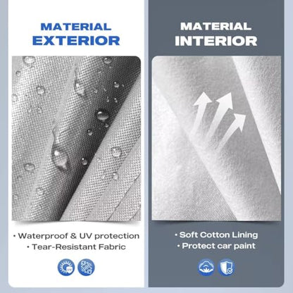 10 Layers Sedan Car Cover Custom Fit for Chrysler 200