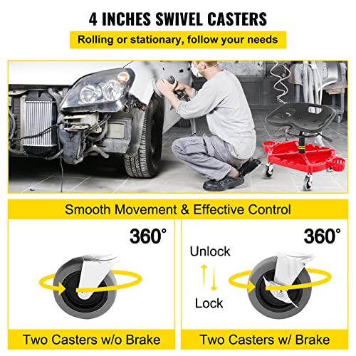 Rolling Garage Stool