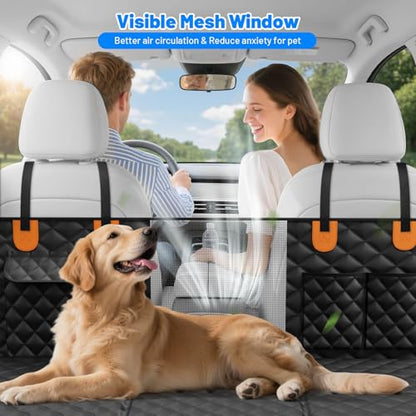 Dog Car Seat Cover for Back Seat