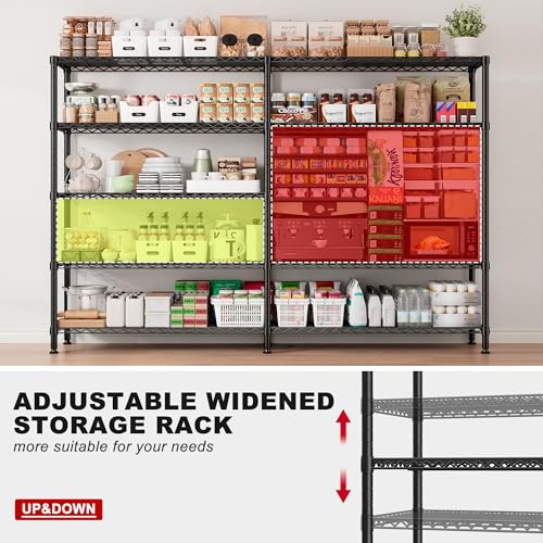 72.8" W Storage Shelves Load 1600LBS