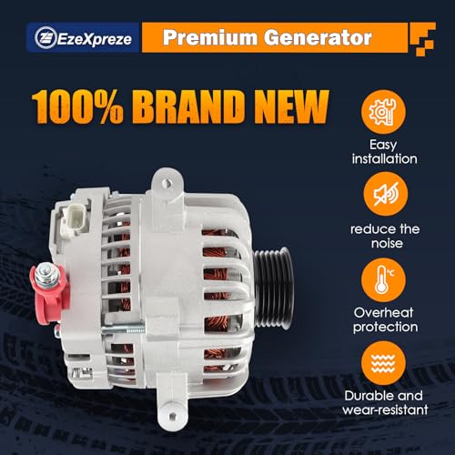 Ezexpreze 8318 New Alternator Fit for Ford F150 V8 4.6L 5.4L 2004