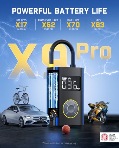 X9 Pro 1Min Fast Tire Inflator