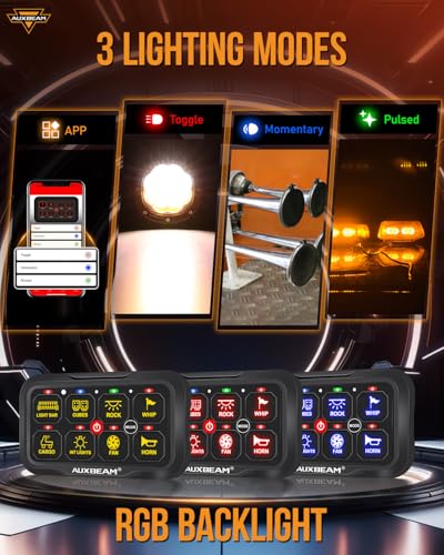 8 Gang Switch Panel Bluetooth RGB AC