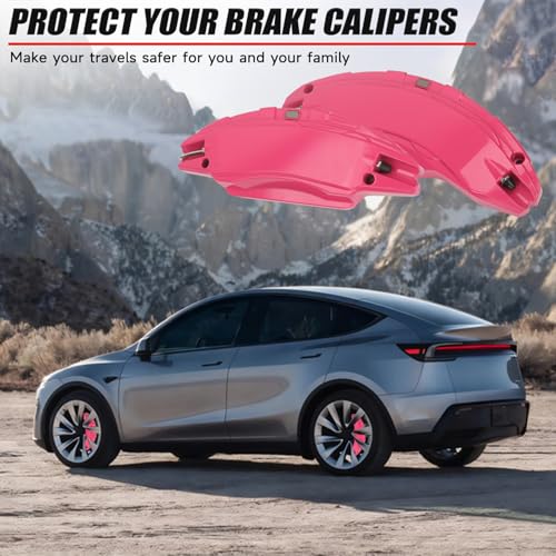Brake Caliper Covers Compatible with Tesla Model Y Juniper 2025