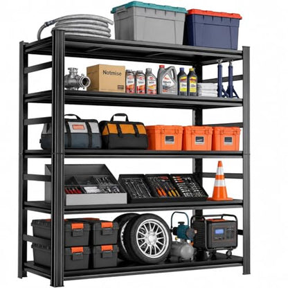 Adjustable 5 Tier Garage Shelving