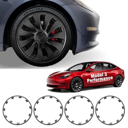 Rim Protector for Tesla 2017 (4 Count)