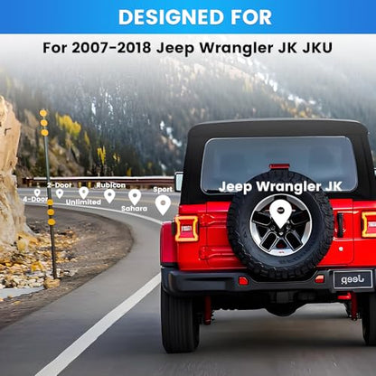 Backup Camera for Jeep Wrangler JK JKU Rubicon Sahara Sport Unlimited 2007