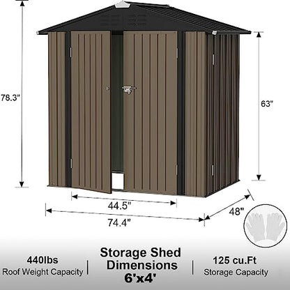 Metal Outdoor Storage Shed