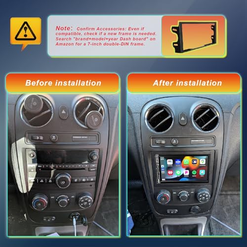 7 Inch Car Stereo with Wireless Apple CarPlay
