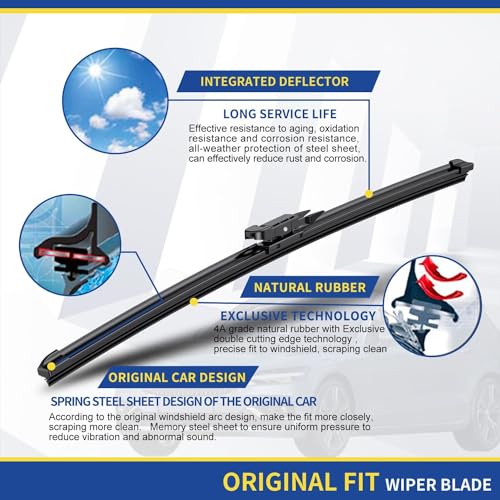 Windshield Wiper Blades Replacement for 2015