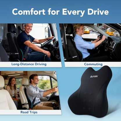 Patented Lumbar Support Pillow for Car