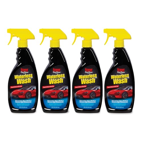 92604 4PK Waterless Wash Car Detailing Spray (88 Fl Oz)