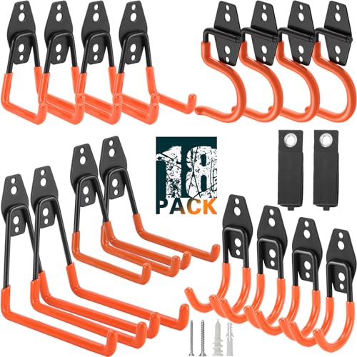 18 Pack Heavy Duty Garage Hooks