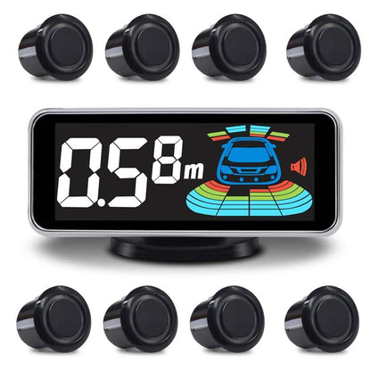 Car Parking Sensors Kit Reverse Radar parktronic System Auto Electronics Vehicle Back Assistant Reverse 8 Sensor