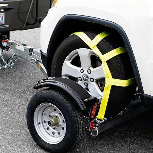 Tow Dolly Basket Straps with Swivel J Hook 2 Pack Fit 13" (2 Count)