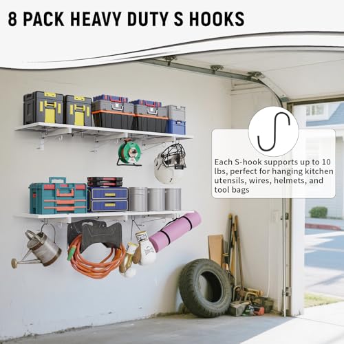 2 Pack Garage Wall Shelving (2 Count)