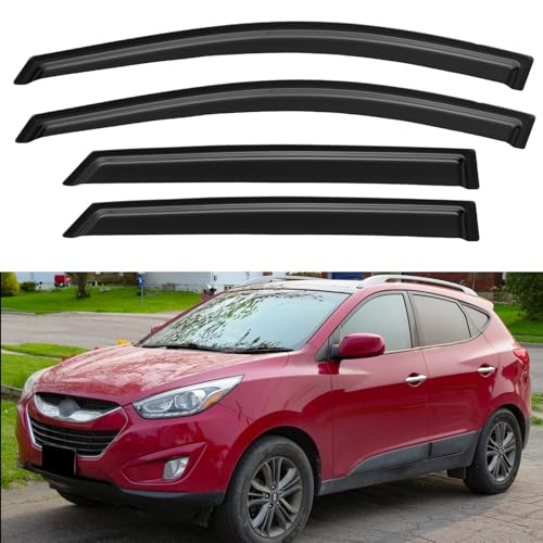 Window Visors Rain Guards for 2010 2011 2012 2013 2014 2015 Hyundai Tucson
