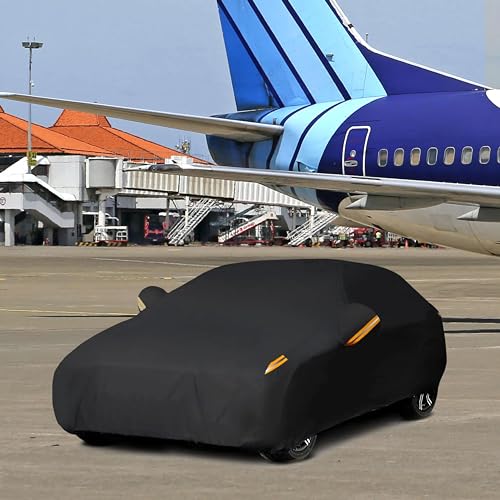 Waterproof Car Cover All Weather Snowproof UV Protection Windproof Outdoor Full car Cover