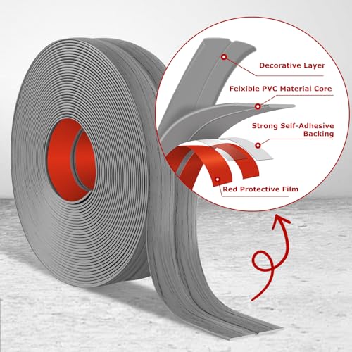 Wall Corner Protector Peel and Stick Corner Trim Molding (10 Foot)