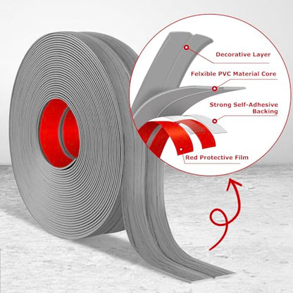 Wall Corner Protector Peel and Stick Corner Trim Molding (10 Foot)
