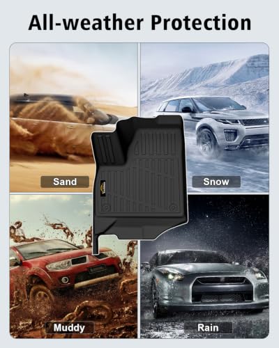 Floor Mats & Cargo Mat with Backrest Mat for Chevy Traverse 2024
