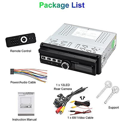 Single Din Touchscreen Car Stereo 7 Inch Touch Screen Car Radio