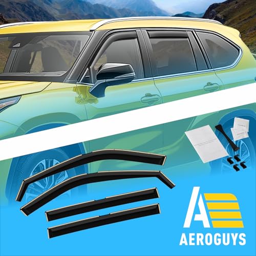 Extra Durable Window Deflectors in (4 Count)