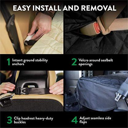 Premium Rear Car Seat Protector w