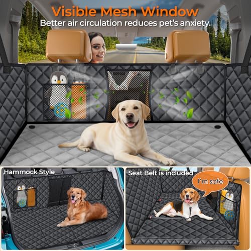 Hard Bottom Dog Car Seat Cover