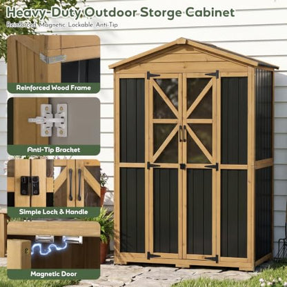Extra Large Outdoor Storage Cabinet Weatherproof