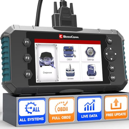 2026 BOSSCOMM IFIX435 OBD2 Scanner & Code Reader