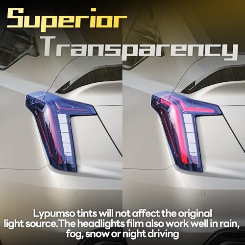 16 x 60 Inches Headlight Taillight Car Tint Vinyl Film