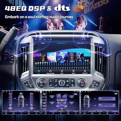 13.1" 8Core 4+64G Radio for Chevy Silverado GMC Sierra 2014