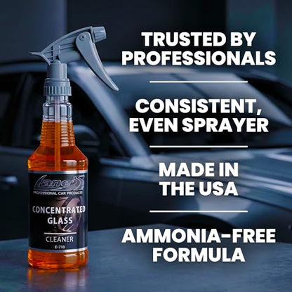 Concentrated Auto Glass Cleaner for Cars (32 Fl Oz)