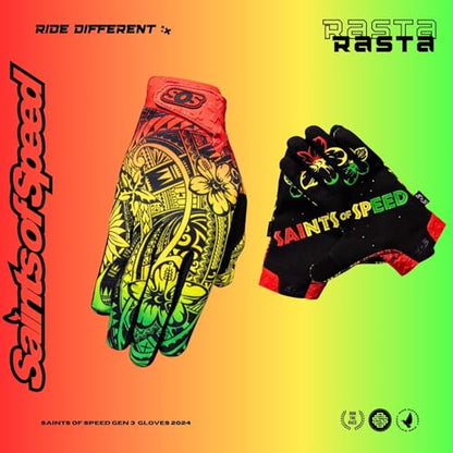 Rasta Trail Dirt Bike Gloves