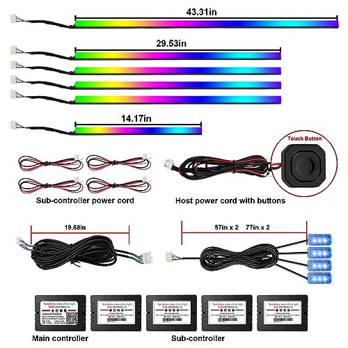 Dreamcolor Acrylic Interior LED Strip Light