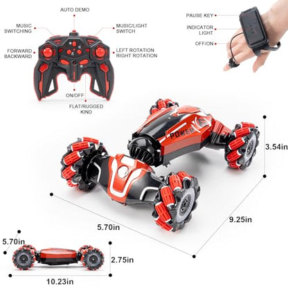 Gesture Sensing RC Stunt car