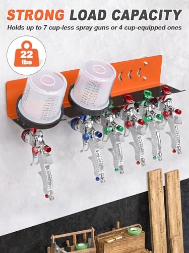 Paint Spray Gun Rack