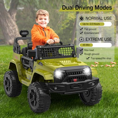 12V Kids Electric Ride On Truck Car w